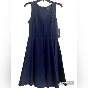 Navy blue dress